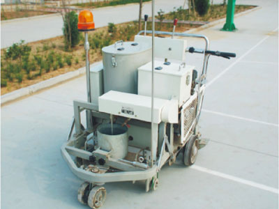 AC-SSTC two-component paint road marking machine