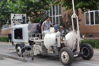 AC-BSTC two component road marking machine