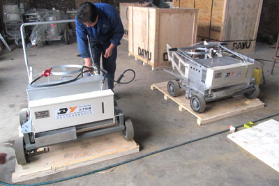 AC-HPTP thermoplastic pedestrian road marking machine