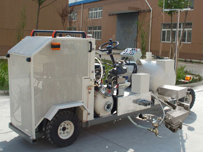 AC-MSTC two component road marking machine