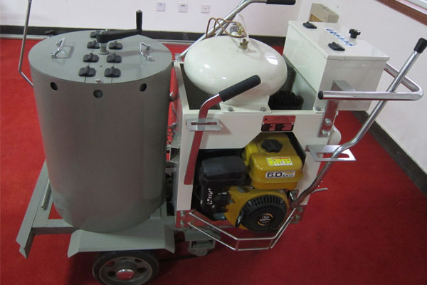 AC-SPT thermoplastic road marking machine