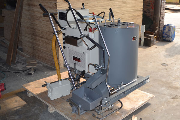 AC-SPT thermoplastic road marking machine