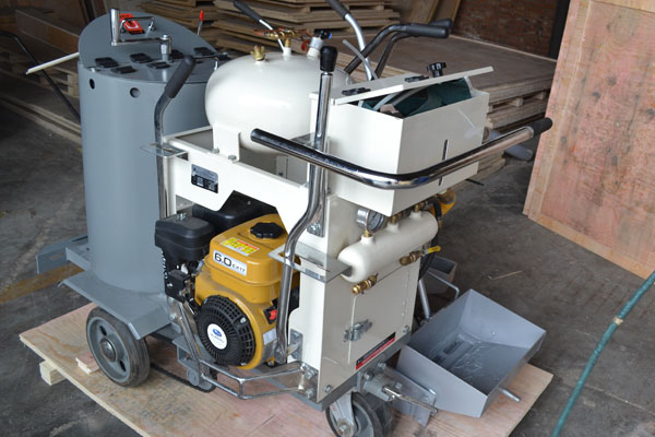 AC-SPT thermoplastic road marking machine